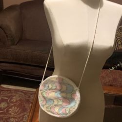 Cocktail Multi Color Long Trap Purse 