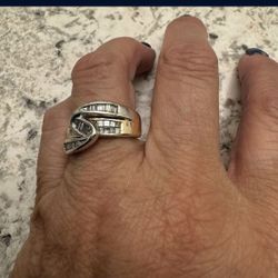 Stunning14K & Diamond Band Designed by Brandon Knaster Jewelry 1 ct (BKJ) - size 7   