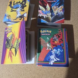 120 V Cards with Portfolio (pokemon)