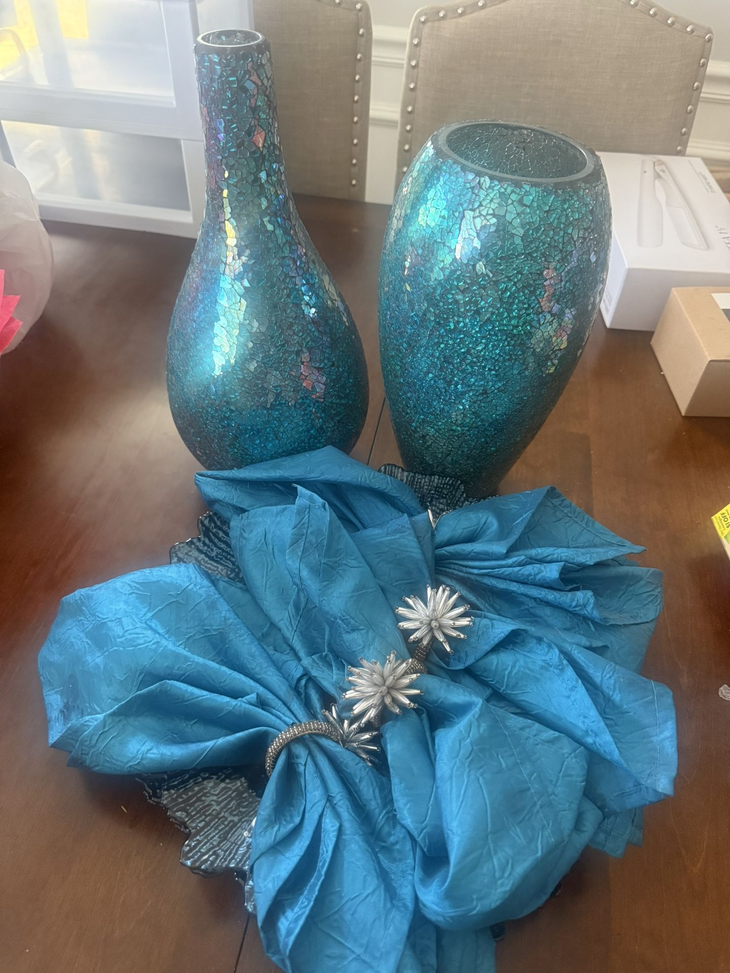 Decorative Vases And Z Gallery Charger Plates