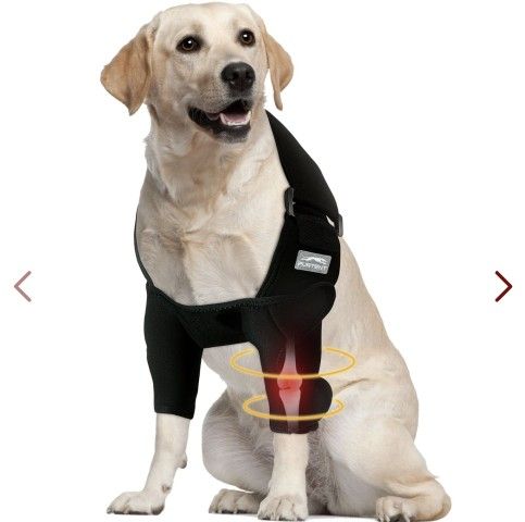 Furtent Dog Shoulder Brace Pads for Canine Elbow and Shoulder Support,