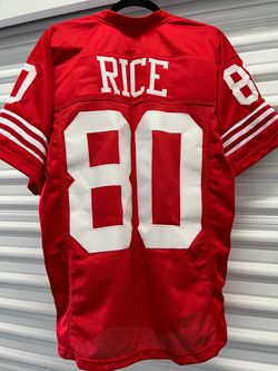 Jerry Rice #80 San Francisco 49ers Football Jersey