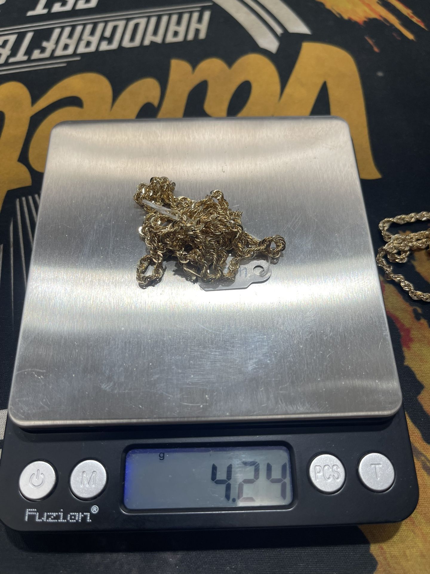 10k Gold 3mm Rope Chain