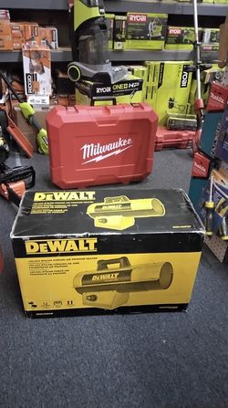DEWALT 150,000 BTU/HR FORCED AIR PROPANE HEATER 