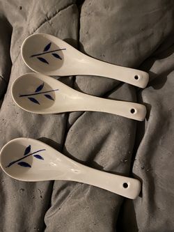 Vintage soup spoons
