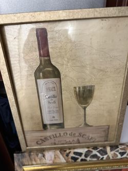 Wine Picture Frame/decorations