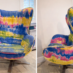 Designer Swivel Chair – Home Design Store – $200