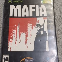 Mafia Game Original XBOX 2003 Booklet Fighter Shooter Open World Map 