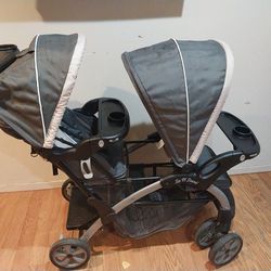 Baby Trend double Stroller And Other Stuff For Sale