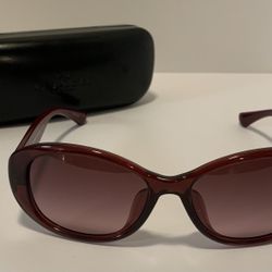 Coach Women Berry/Garnet Pollyanna Sunglasses
