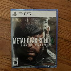 ps5 metal gear solid snake eater