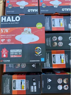 HALO LED Lights 5/6” – Adjustable Gimbal – Multi Color – NOT BASIC – DEAL