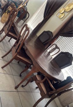 Table and chairs
