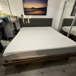 King Size Bed for Sale – Frame + Mattress