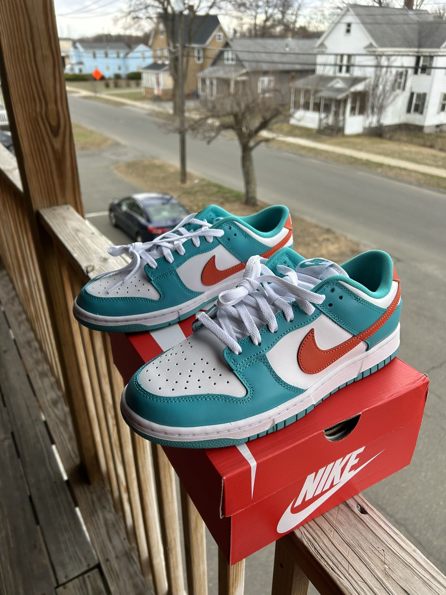 Nike Dunk Low Miami Dolphins Size 10 Brand New BUY 1 GET 1 HALF% OFF
