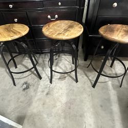 3 Modern Barstools
