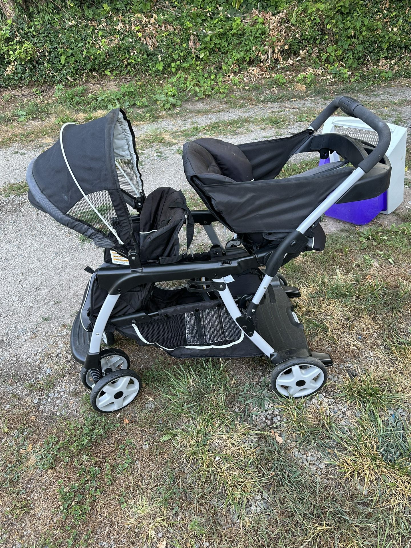2 Seater Graco Click Connect Stroller