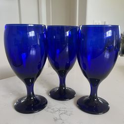 Cobalt Blue Glasses
