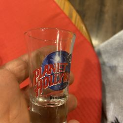 Planet Hollywood Souvenir Shot Glass