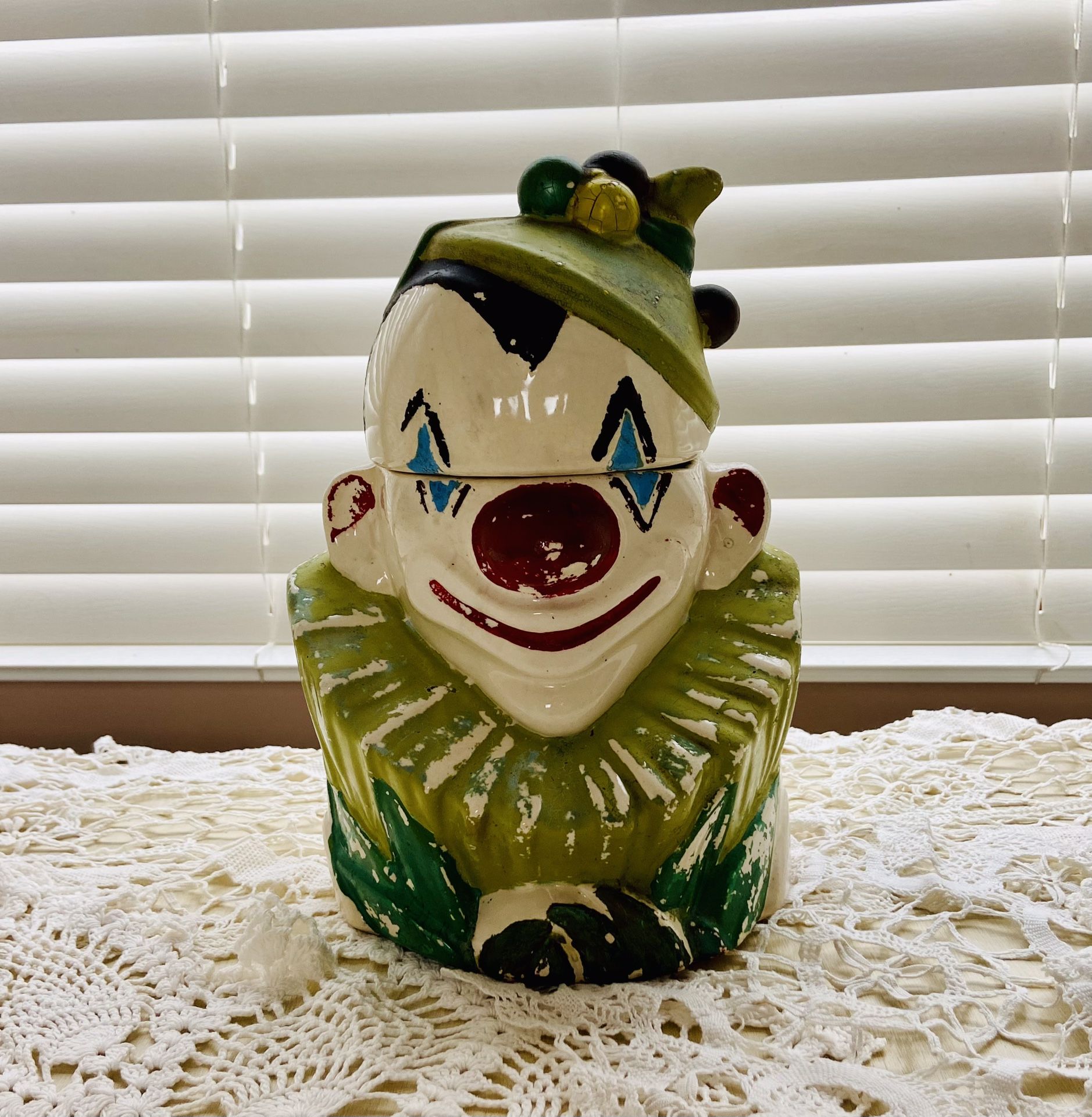 Antique McCoy Clown Cookie Jar