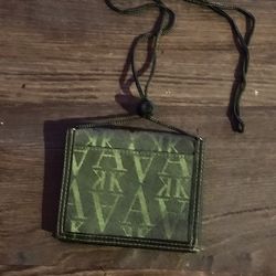 NEW AKA Velcro And Zipper Wallet