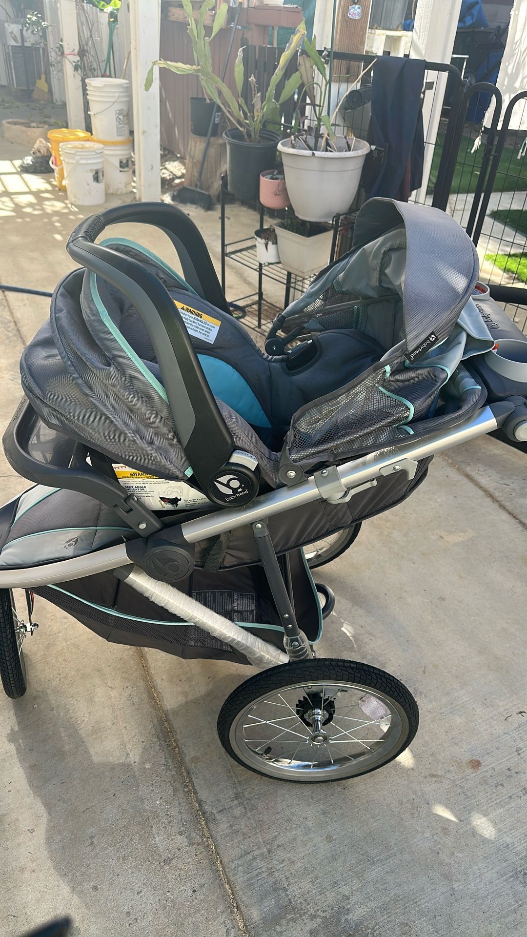 Baby Trend Stroller And Car Seat Plus Jogger 