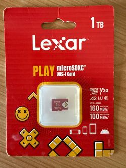 Lexar PLAY 1TB microSDXC UHS-I Card