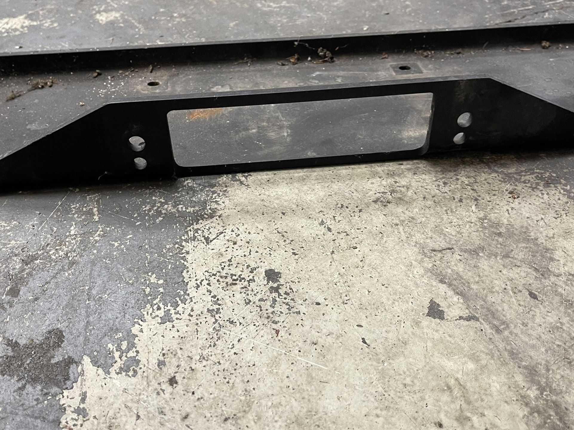 Jeep Winch Plate