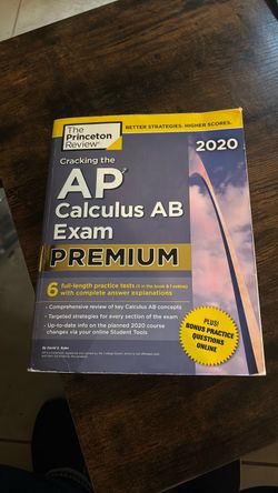 AP Cálculus AB Exam PREMIUM Book
