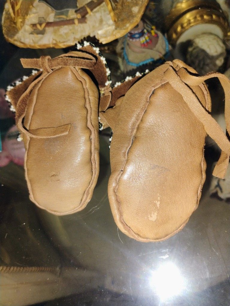 Vintage Kids Moccasins