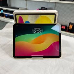 (Spectrum) Apple MQ6L3LL/A – A2757 64 Gb iPad (10th Gen – 10.9”) Wi-Fi + Cell with Charger in Original Box TPW015223