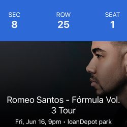 Romeo Concert Tickets Miami