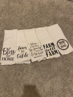 Floursack kitchen towels
