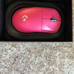 Logitech G Pro X Superlight Wireless Gaming Mouse (pink/magenta)