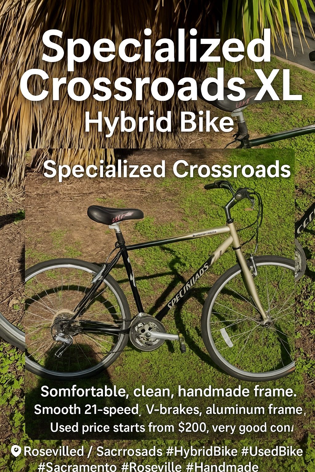 Specialized Crossroads XL Hybrid Bike