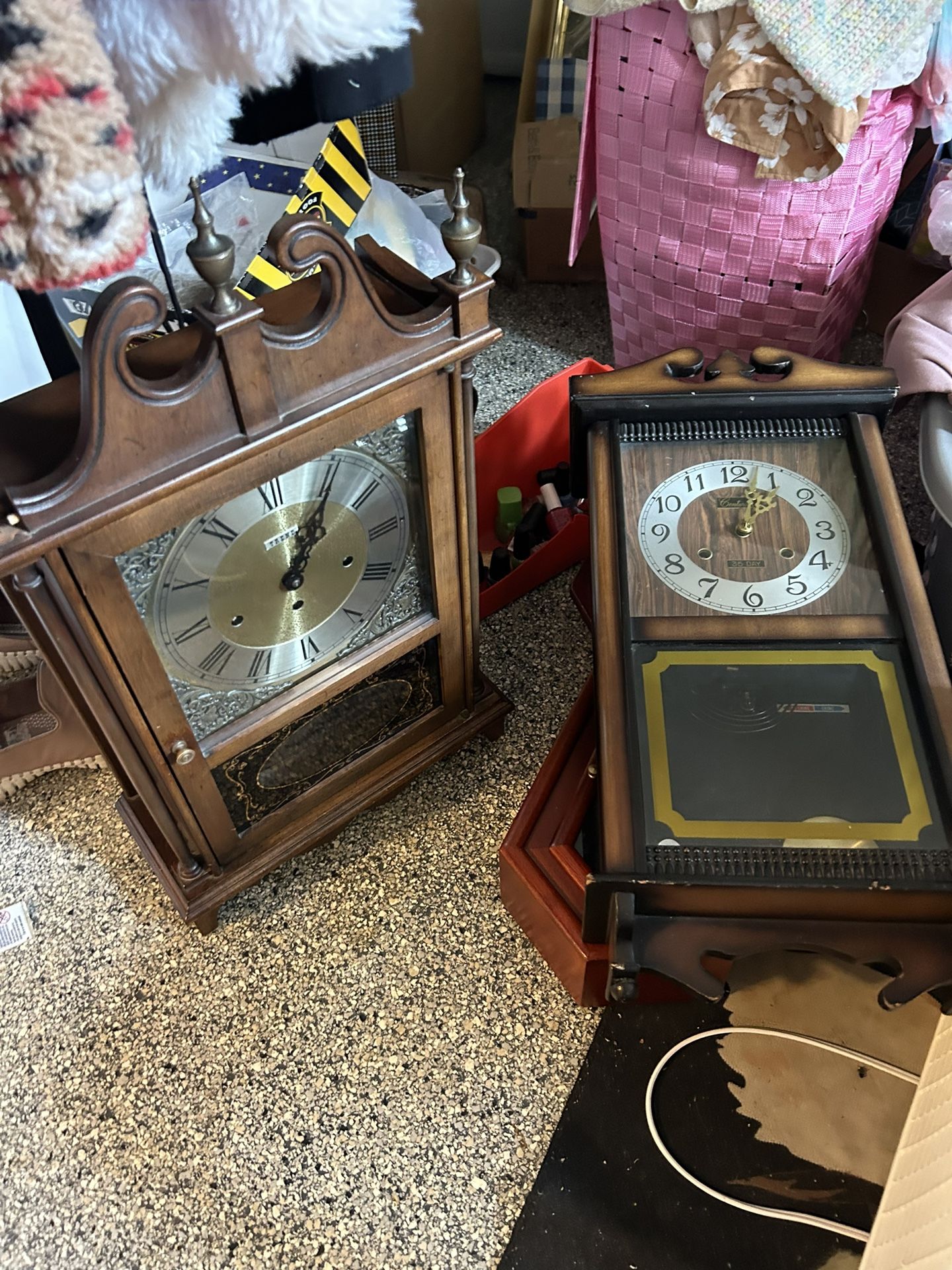 3 Vintage clocks Each For $50