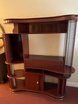 wooden TV