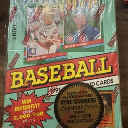 Sealed 1991 Donruss Series 2 Baseball Card Set