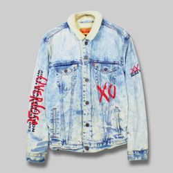 THE WEEKND XO LEVIS JACKET SIZE XL