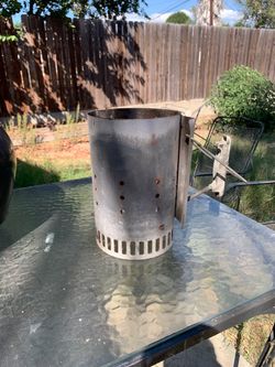 Metal Charcoal Chimney Starter