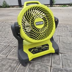Ryobi Bucket Top Misting Fan