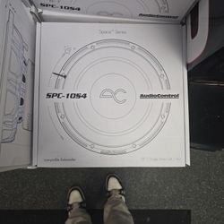 AudioControl Space Series Low-Profile Compact Slim Car Audio 10" Subwoofer, Premium High Fidelity, 400 Watt RMS/600 Watt Max, Single 2 Ohm (Black)