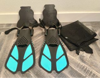 Swim Fins Flippers Diving Scuba Kids Shoes Size 9, 10, 11, 12, 13 Swimming Lessons Youth