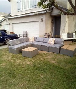 Brand new patio furniture set outdoor patio sofa set 8-piece outdoor patio furniture ✅🆕☑️