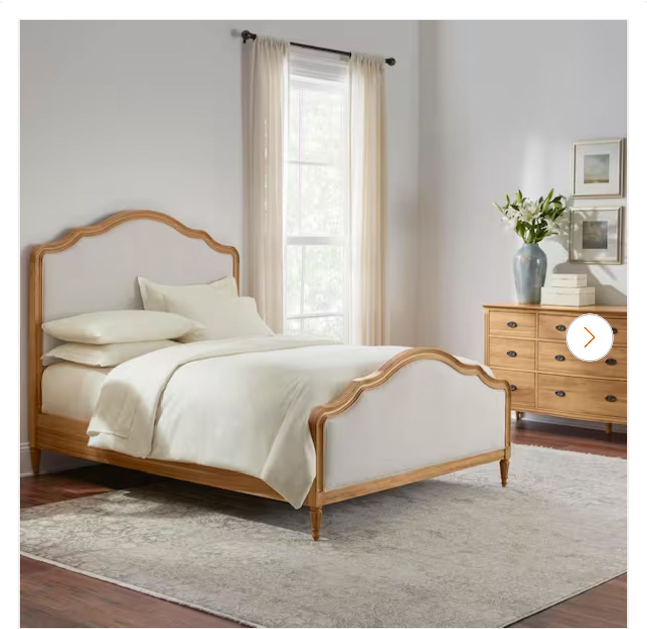 Ashdale Patina Wood Queen Bed NIB