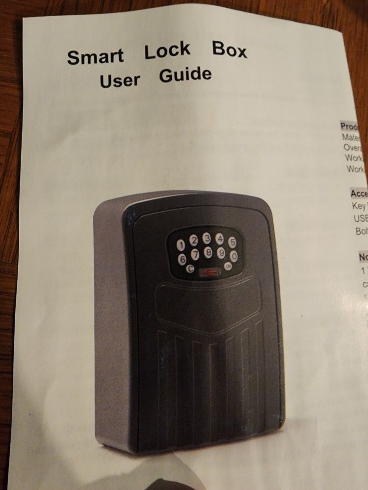 Reset Smart Large Key Safe