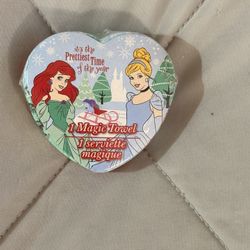 New Disney Cinderella & Ariel Magic Towel