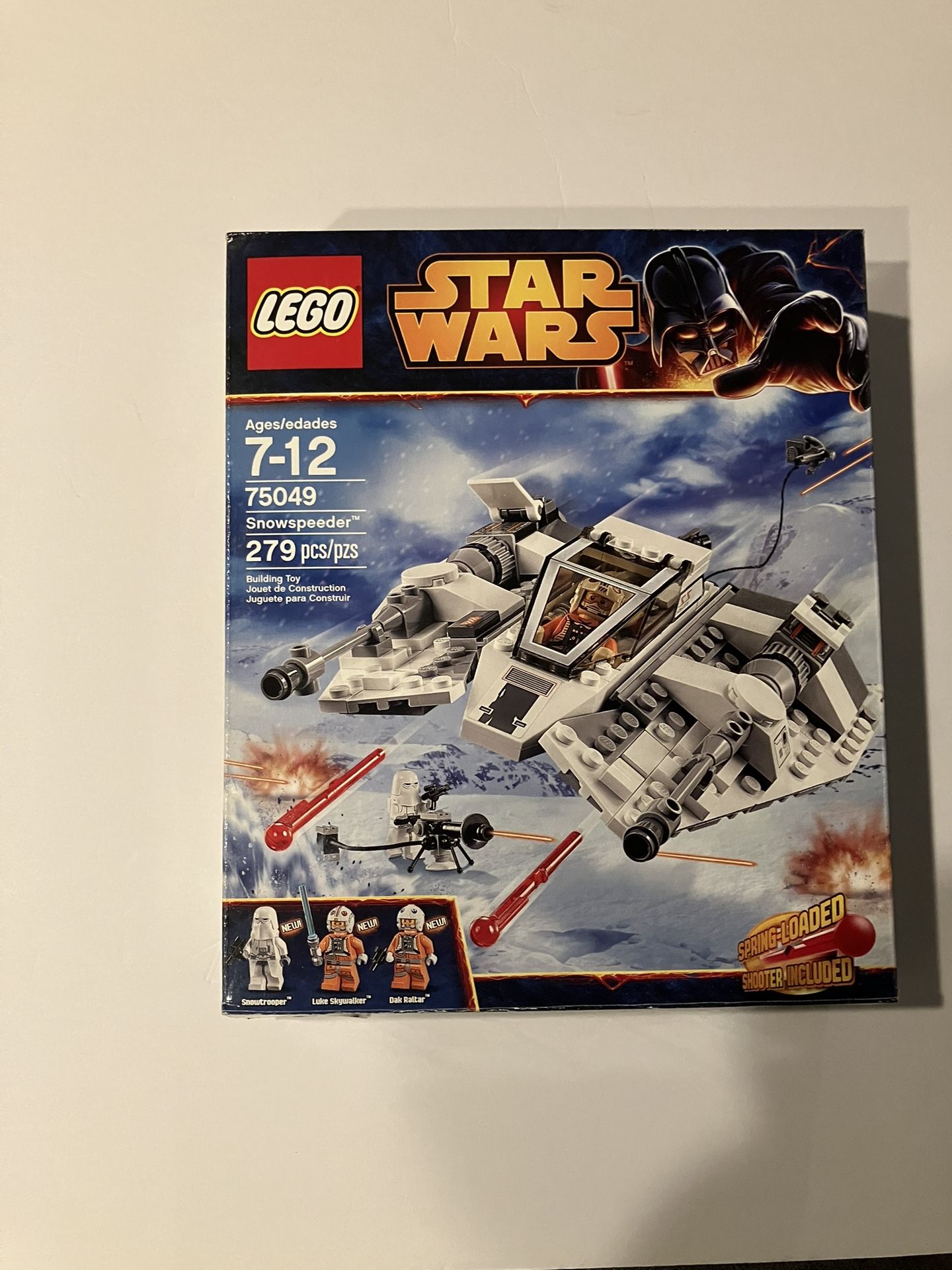 LEGO Star Wars 75049 – Snowspeeder – Complete w/ Box, Manual & Rare Minifigs
