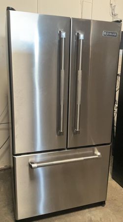 Jenn Air 3-Door Stainless Steel Refrigerator Fridge
