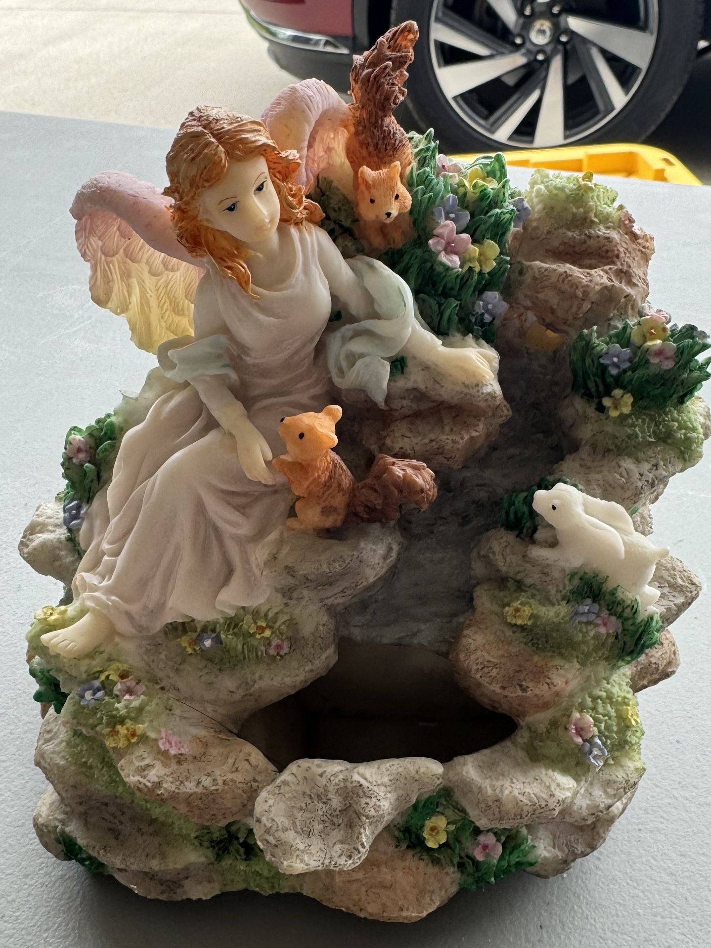 Angel Battery Operated (Takes 2 double As) Fountain-with instructions 